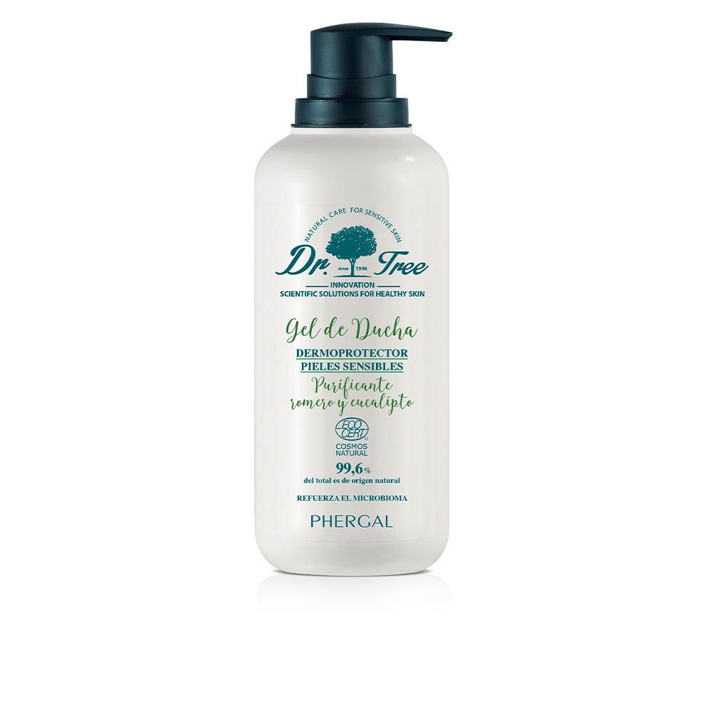Dr.TreeEcoPurifyingShowerGel500ml Bottle of Dr. Tree Eco Purifying Shower Gel by Dr. Tree, a gel indicated for purifying skin and removing excess oil.
