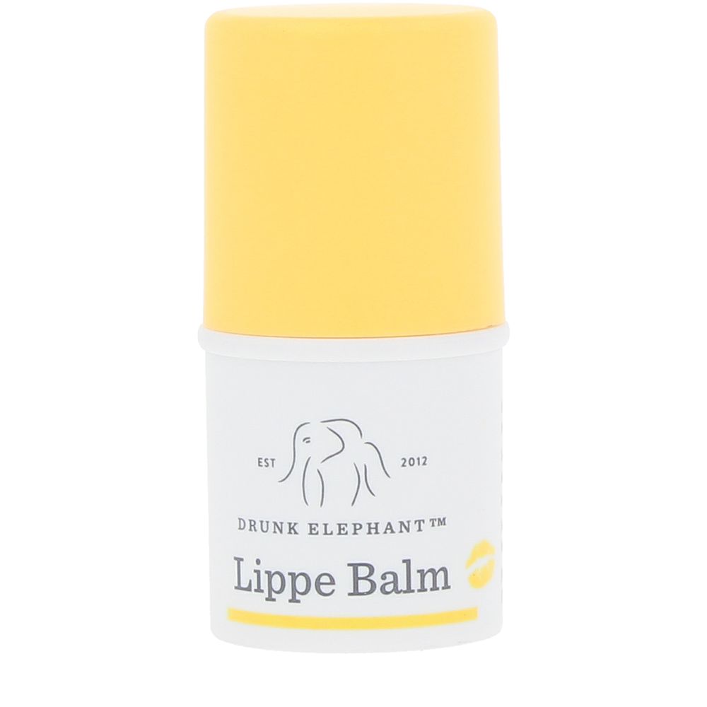 DrunkElephantLippeLipBalm3 Tube of Drunk Elephant Lippe Lip Balm by Drunk Elephant, a smooth balm indicated for moisturizing and protecting lips.