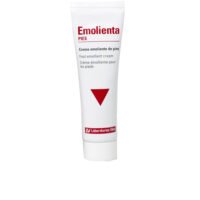 Tube  of  Emolienta  Foot  Emollient  Cream  by  Emolienta,  a  rich  cream  indicated  for  softening  and  protecting  dry,  rough  feet.