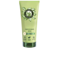 Bottle  of  Herbal  Essences  Aloe  Fortifying  Conditioner  by  Herbal  Essences,  a  creamy  conditioner  indicated  for  hair  strength.
