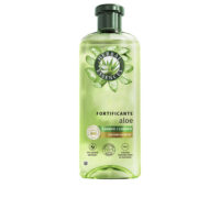 Bottle  of  Herbal  Essences  Aloe  Fortifying  Shampoo  by  Herbal  Essences,  a  foaming  shampoo  indicated  for  strengthening  hair.