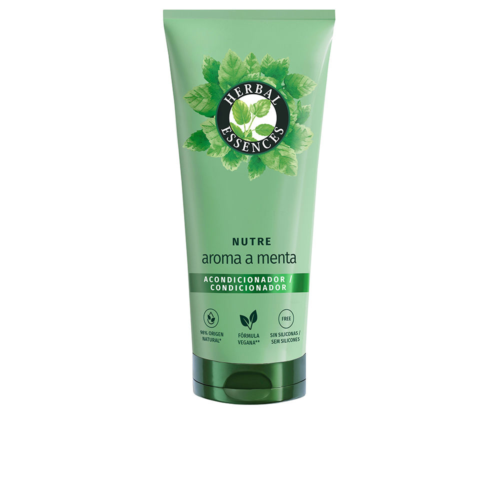 HerbalEssencesMintNourishingConditioner250ml Bottle of Herbal Essences Mint Nourishing Conditioner by Herbal Essences, a creamy conditioner indicated for hair nourishment.