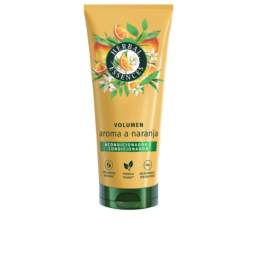 HerbalEssencesOrangeVolumeConditioner250ml Bottle of Herbal Essences Orange Volume Conditioner by Herbal Essences, a creamy conditioner indicated for boosting hair volume.