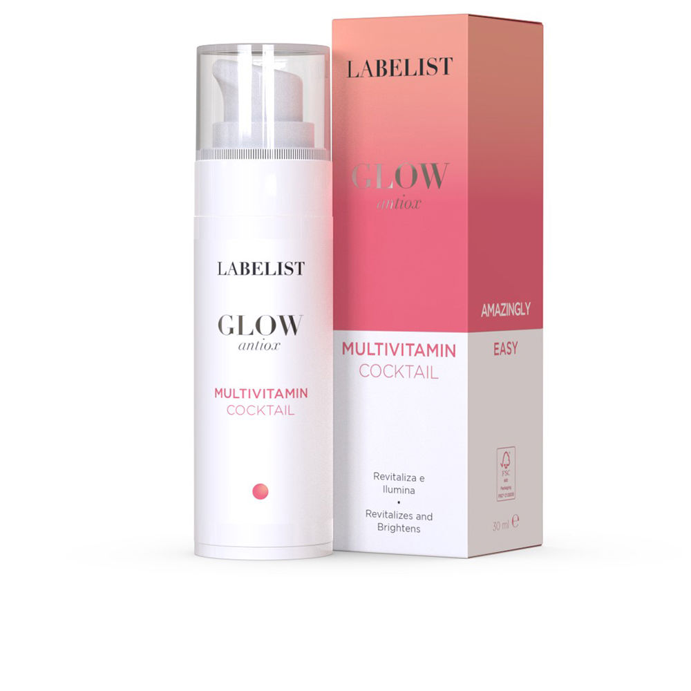 LabelistCosmeticsGlowAntioxMultivitaminCocktailSerum30ml ラベリスト コスメティックス グロー アンチオックス マルチビタミン カクテルセラム 30ml - 画像 (1)