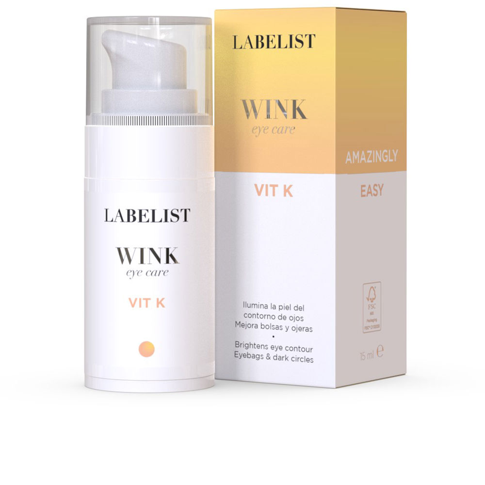 LabelistCosmeticsWinkVitKEyeCare15ml ラベリスト コスメティックス ウィンク ビタミンK アイケア 15ml - 画像 (1)