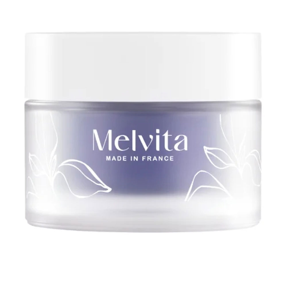 MelvitaNectarSublimeVelvetyRedensifyingCream50ml Jar of Melvita Nectar Sublime Velvety Redensifying Cream, a creamy cream indicated for firming and reshaping the skin.