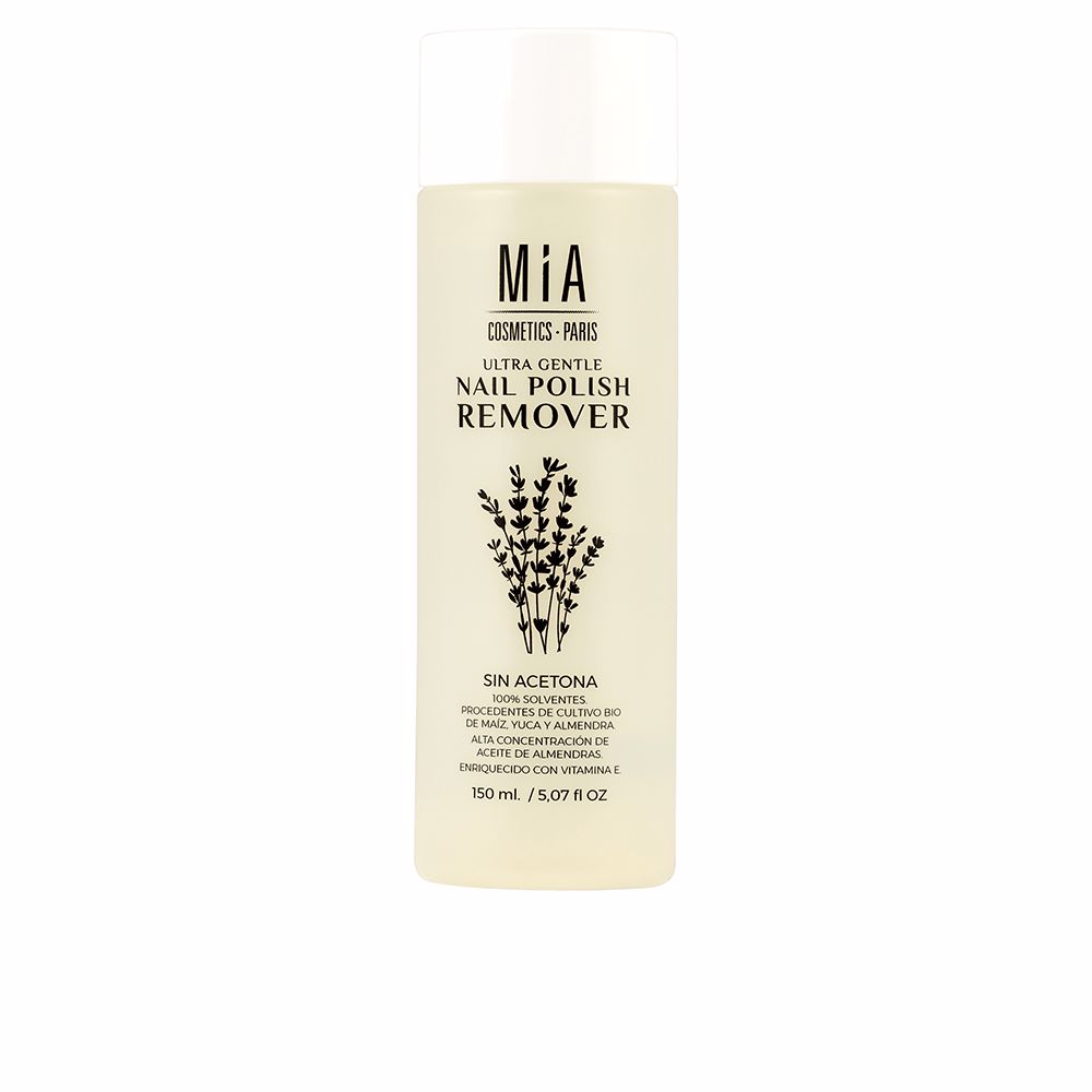 MiaCosmeticsParisUltraGentleNailPolishRemover150ml Mia Cosmetics Paris Ultra Gentle Nail Polish Remover 150ml - Image 1