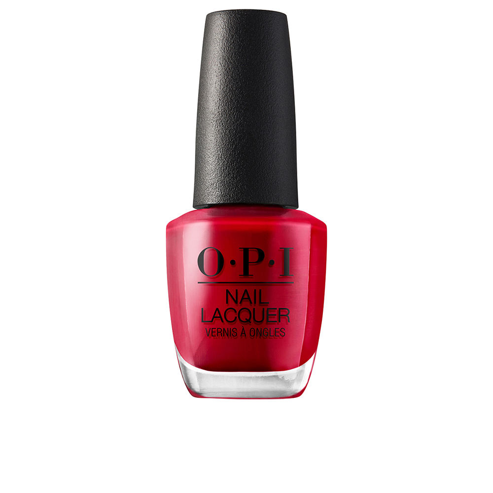OpiNailLacquerColorNº16TheThrillOfBrazil Bottle of Opi Nail Lacquer Color Nº16 The Thrill Of Brazil by Opi, a nail polish indicated for long lasting vibrant nail color.