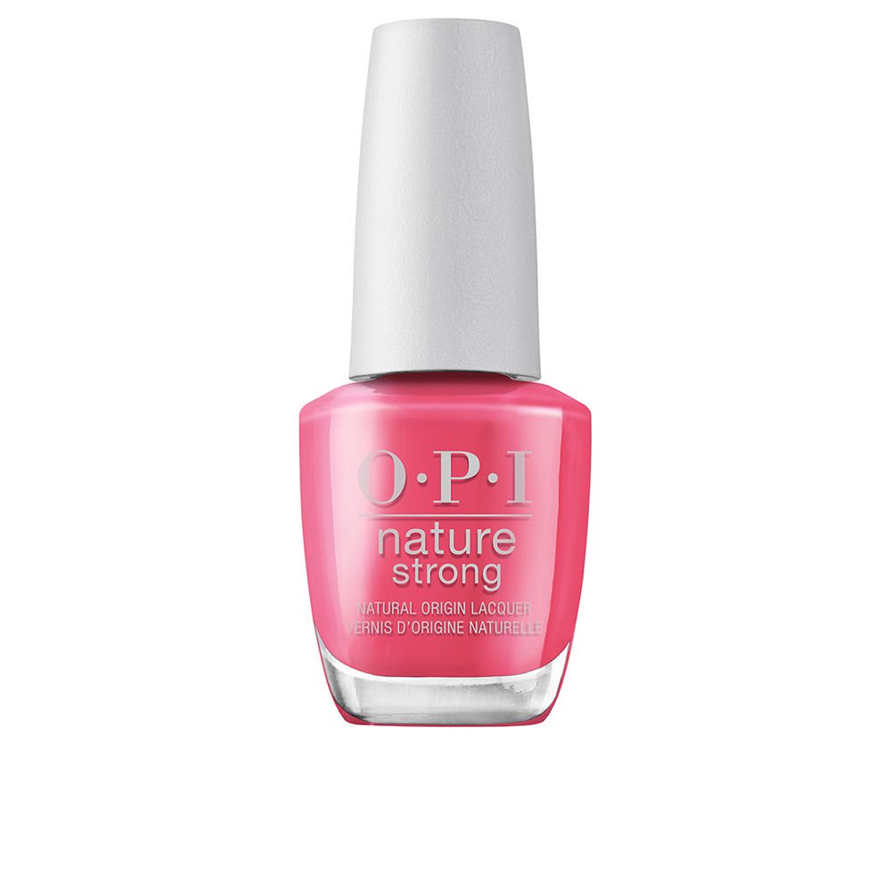 OpiNatureStrongNailLacquerColorAKickInTheBud15ml Bottle of Opi Nature Strong Nail Lacquer Color A Kick In The Bud by Opi, a nail polish indicated for high shine natural finish.