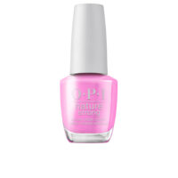 Bottle  of  Opi  Nature  Strong  Nail  Lacquer  Color  Emflowered  by  Opi,  a  nail  polish  indicated  for  high  shine  and  long  wear.