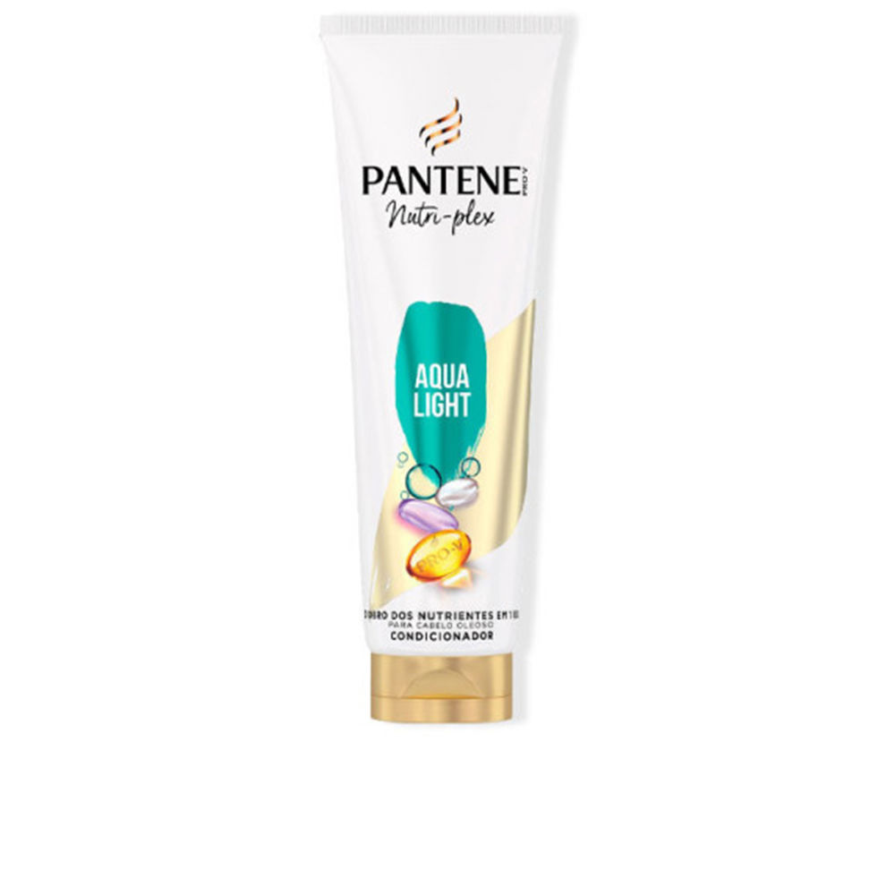 PanteneAquaLightConditioner325ml Bottle of Pantene Aqua Light Conditioner by Pantene, a conditioner indicated for strengthening fine hair without weighing it down.