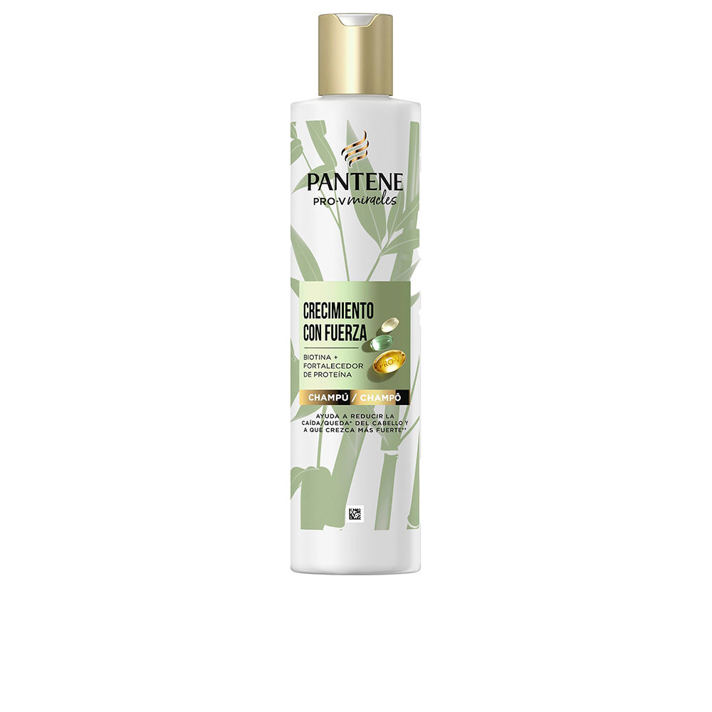 PanteneMiracleGrowthStrengthShampoo250ml Bottle of Pantene Miracle Growth Strength Shampoo by Pantene, a lightweight shampoo indicated for stimulating healthy growth.