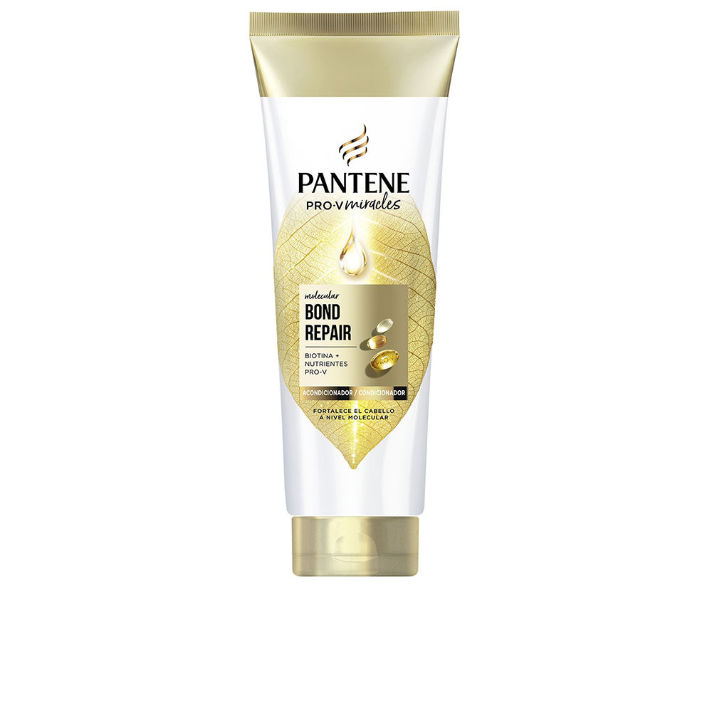PanteneMiracleMolecularBondRepairConditioner160ml Bottle of Pantene Miracle Molecular Bond Repair Conditioner by Pantene, a conditioner indicated for regenerating damaged hair bonds.