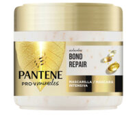 Jar  of  Pantene  Miracle  Molecular  Bond  Repair  Mask  by  Pantene,  a  hair  mask  indicated  for  regenerating  damaged  and  dry  hair.