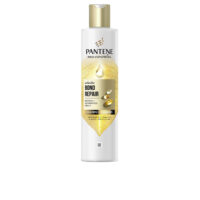 Bottle  of  Pantene  Miracle  Molecular  Bond  Repair  Shampoo  by  Pantene,  a  shampoo  indicated  for  strengthening  internal  hair  bonds.