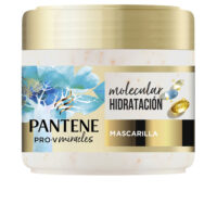 Jar  of  Pantene  Miracle  Molecular  Hydration  Mask  by  Pantene,  a  hair  mask  indicated  for  intense  hydration  and  radiant  shine.