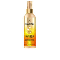 Spray  of  Pantene  Sunkiss  Glow  Protection  Leave-in  Spray  by  Pantene,  a  leave-in  spray  indicated  for  UV  and  chlorine  protection.