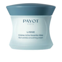 Jar  of  Payot  Lisse  Rich  Wrinkle  Smoothing  Cream  by  Payot,  a  rich  cream  indicated  for  reducing  the  appearance  of  wrinkles.