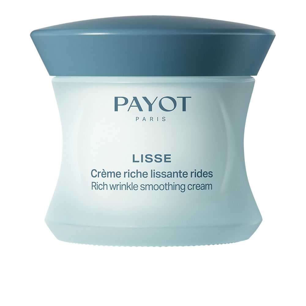 PayotLisseRichWrinkleSmoothingCream50ml Jar of Payot Lisse Rich Wrinkle Smoothing Cream by Payot, a rich cream indicated for reducing the appearance of wrinkles.