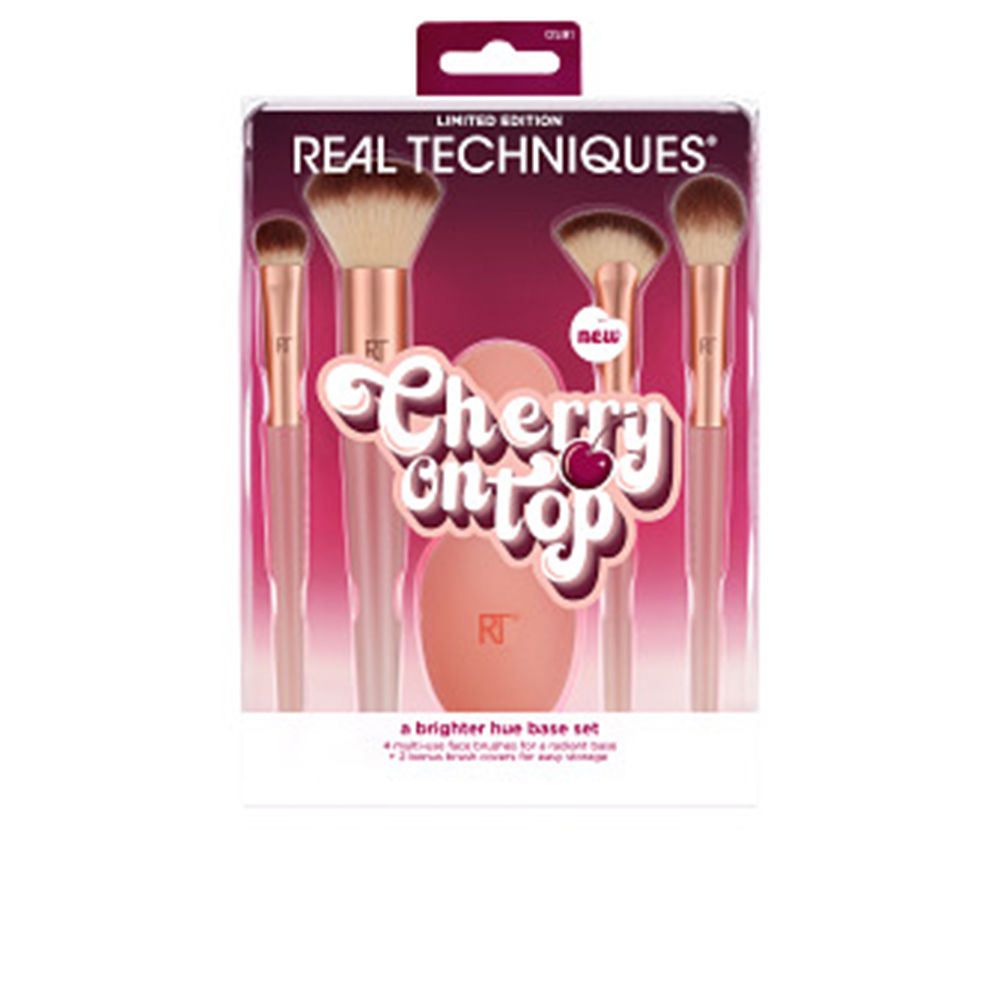 RealTechniquesCherryOnTopABrighterHueBaseSet Real Techniques Cherry On Top A Brighter Hue Base Set