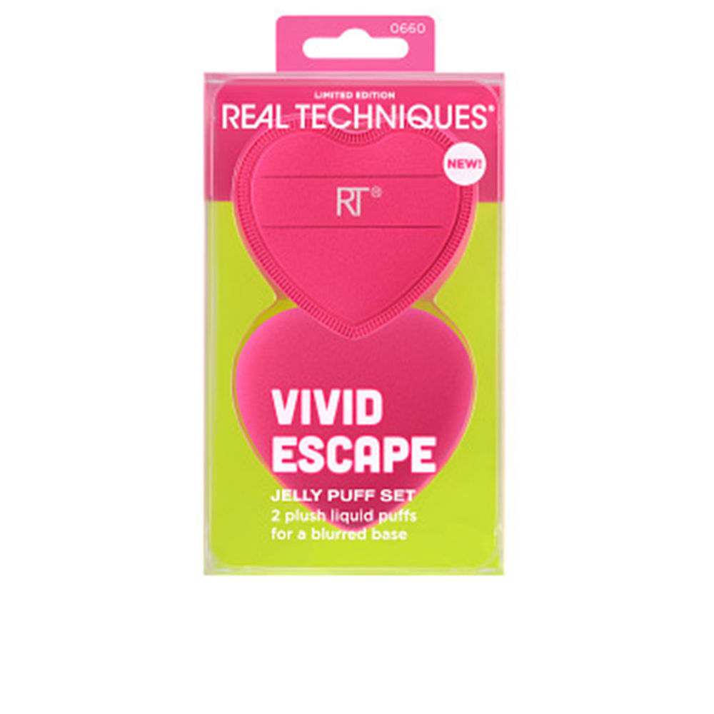 RealTechniquesVividEscapeJellyPuffSet Real Techniques Vivid Escape Jelly Puff Set