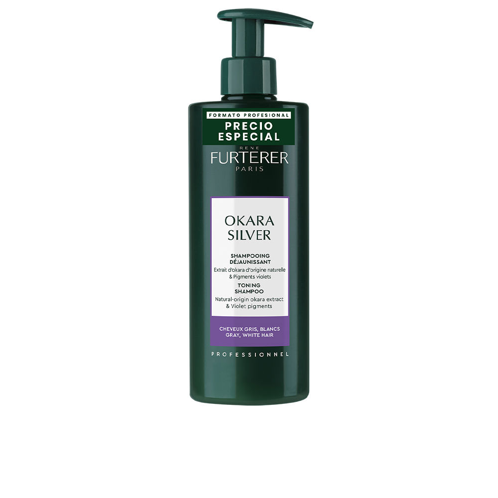 ReneFurtererProfessionnelOkaraSilverAnti-YellowingShampoo500ml Rene Furterer Professionnel Okara Silver Champô Antiamarelamento 500ml - Image 1