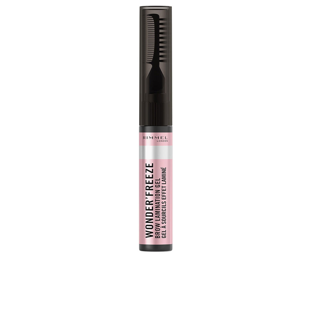 RimmelLondonWonderFreezeBrowLaminationGelColorClear6g Rimmel London Wonder'Freeze Gel de Laminação de Sobrancelhas Cor Transparente 6g - Image 1