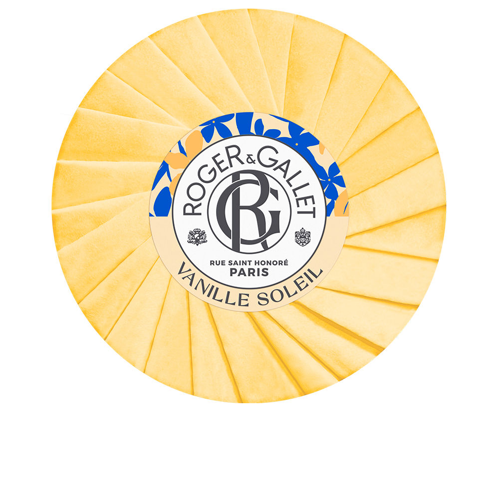 RogerGalletVanilleSoleilWellnessSoap100g Roger & Gallet Vanille Soleil Sabonete de Bem-Estar 100g - Image 1