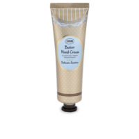 Tube  of  Sabon  Delicate  Jasmine  Butter  Hand  Cream  by  Sabon,  a  rich  creamy  hand  cream  indicated  for  nourishing  dry  hands.