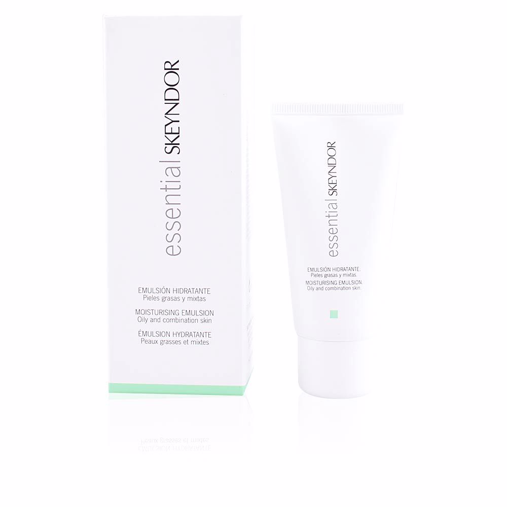 SkeyndorEssentialMoisturizingEmulsionOilyandCombinationSkin50ml Bottle of Skeyndor Essential Moisturizing Emulsion Oily and Combination Skin by Skeyndor, a light lotion indicated for oil control.