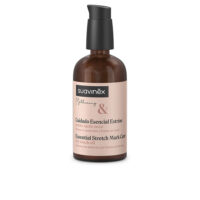 Bottle  of  Suavinex  Mothering  Essential  Care  Stretch  Marks  Oil  by  Suavinex,  a  body  oil  indicated  for  preventing  stretch  marks.