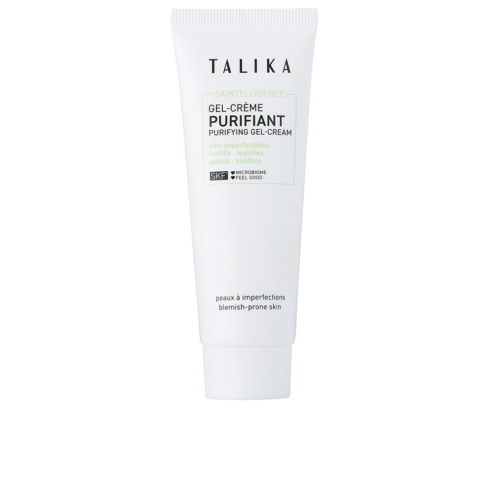 TalikaSkintelligencePurifyingGel-Cream50ml Jar of Talika Skintelligence Purifying Gel-Cream by Talika, a gel cream indicated for controlling sebum and hydrating skin.