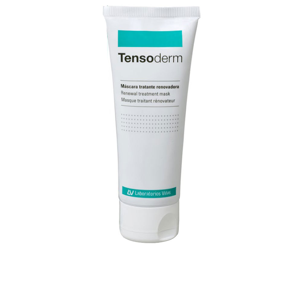 TensodermRenewingTreatmentMask60ml Jar of Tensoderm Renewing Treatment Mask by Tensoderm, a creamy mask indicated for restoring radiance to tired or dull skin.