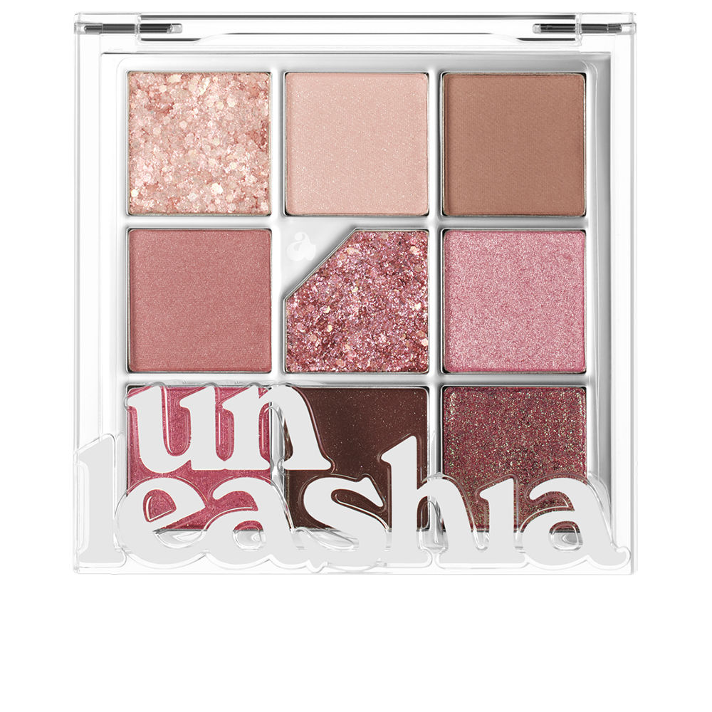 UnleashiaGlitterpediaEyePaletteColor5AllOfDustyRose6.2g Unleashia Glitterpedia Eye Palette Cor 5 All Of Dusty Rose 6.2g - Image 1