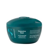 Jar  of  Alfaparf  Milano  Semi  Di  Lino  Reconstruction  Reparative  Mask  by  Alfaparf  Milano,  a  mask  indicated  for  damaged  hair.