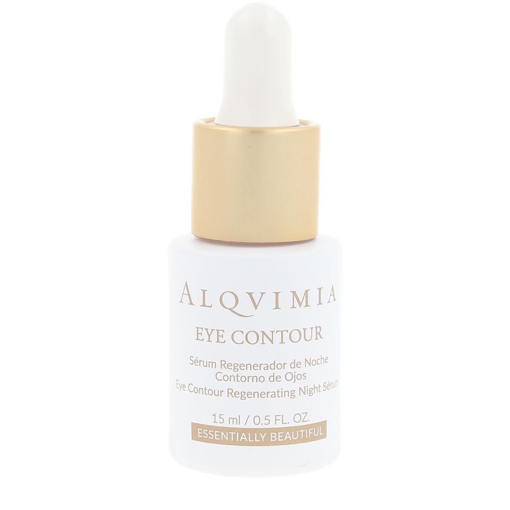 AlqvimiaEssentiallyBeautifulEyeContourNightSerum15ml Bottle of Alqvimia Essentially Beautiful Eye Contour Night Serum by Alqvimia, a serum indicated for the delicate eye area.