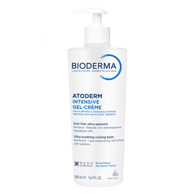 BiodermaAtodermIntensiveGel-CreamUltra-SoothingCoolingCare500ml Bioderma Atoderm Intensive Gel-Creme 500ml - Image 1