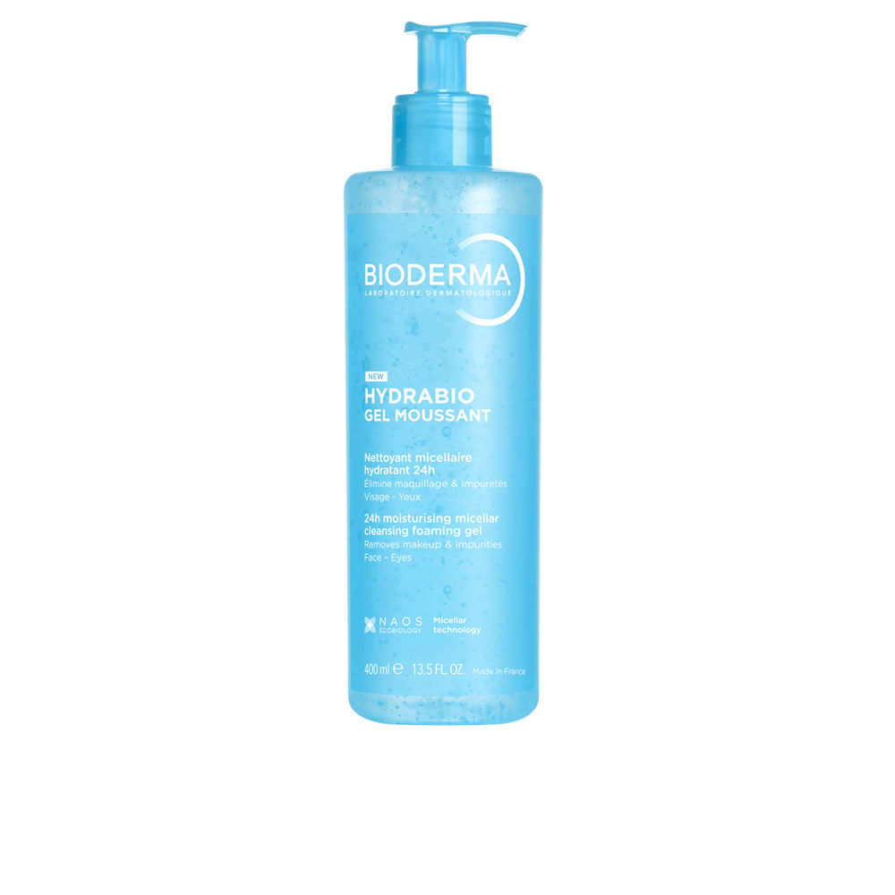 BiodermaHydrabio24HHydratingMicellarCleansingGel400ml ビオデルマ ハイドラビオ 24H ハイドレイティング ミセラー クレンジング ジェル 400ml - 画像 (1)