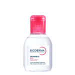 Bottle of Bioderma Sensibio H2O Micellar Water by Bioderma, a micellar water indicated for cleansing sensitive skin and eyes.