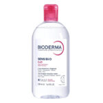 Bottle of Bioderma Sensibio H2O Micellar Water by Bioderma, a micellar water indicated for cleansing sensitive skin.