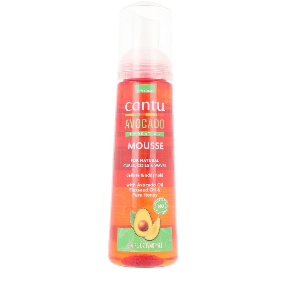 CantuAvocadoHydratingStylingMousse248ml Cantu Avocado Hydrating Styling Mousse 248ml