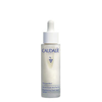 Bottle  of  Caudalie  Vinoperfect  Brightening  Dark  Spot  Serum  by  Caudalie,  a  fluid  serum  indicated  for  correcting  hyperpigmentation.