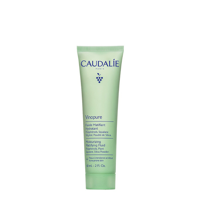 CaudalieVinopureMoisturizingMattifyingFluidwithSilicaPowder60ml Caudalie Vinopure Fluido Hidratante Matificante 60ml - Image 1