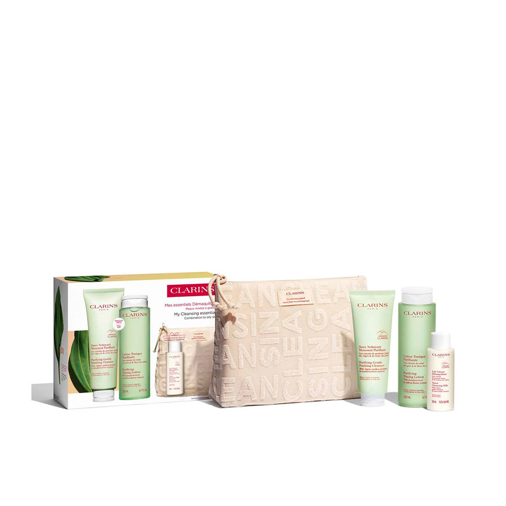 ClarinsMyCleansingEssentialsCombinationtoOilySkin Clarins My Cleansing Essentials Combination to Oily Skin