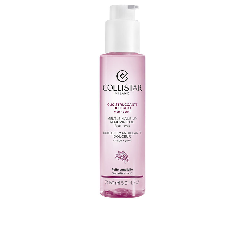 CollistarGentleMake-upRemovingOilFaceandEyes150ml Bottle of Collistar Gentle Make-up Removing Oil by Collistar, a smooth oil indicated for removing waterproof makeup.