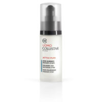 Product  container  of  Collistar  Uomo  Attivi  Puri  Hyaluronic  Acid  Lifting  Care  by  Collistar,  a  cream  indicated  for  lifting.