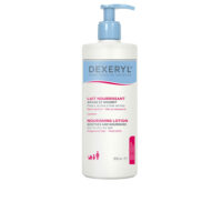 Bottle  of  Dexeryl  Nourishing  Lotion  by  Dexeryl,  a  lotion  indicated  for  soothing  and  hydrating  dry  to  very  dry  skin.