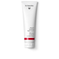Tube  of  Dr.  Hauschka  Almond  Soothing  Body  Cream  by  Dr.  Hauschka,  a  cream  indicated  for  soothing  dry  and  sensitive  skin.
