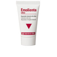 Bottle  of  Emolienta  Nails  Intensive  Nail  Repair  Care,  a  concentrated  serum  indicated  for  strengthening  brittle  and  weak  nails.