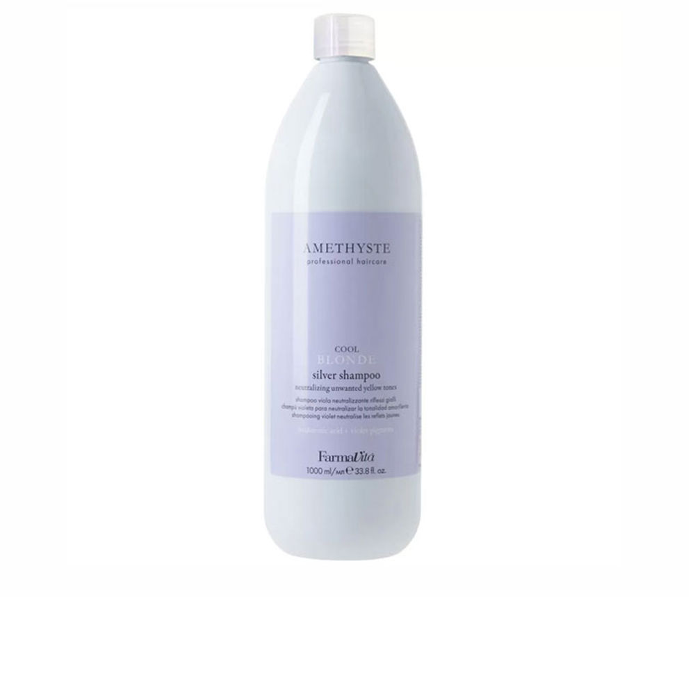 FarmavitaAmethysteCoolBlondeSilverShampoo1000ml Farmavita Amethyste Cool Blonde Silver Shampoo 1000ml